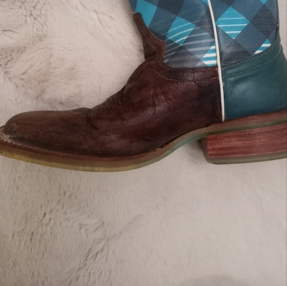 Cinch Edge Malibu Western Leather Cowboy Coastal Cowgirl Floral Hand Too… - Picture 11 of 11